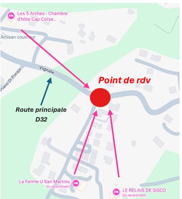 Lieu de rendez-vous navette 15H55