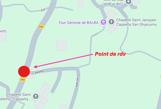 Lieu de rendez-vous navette 16H15